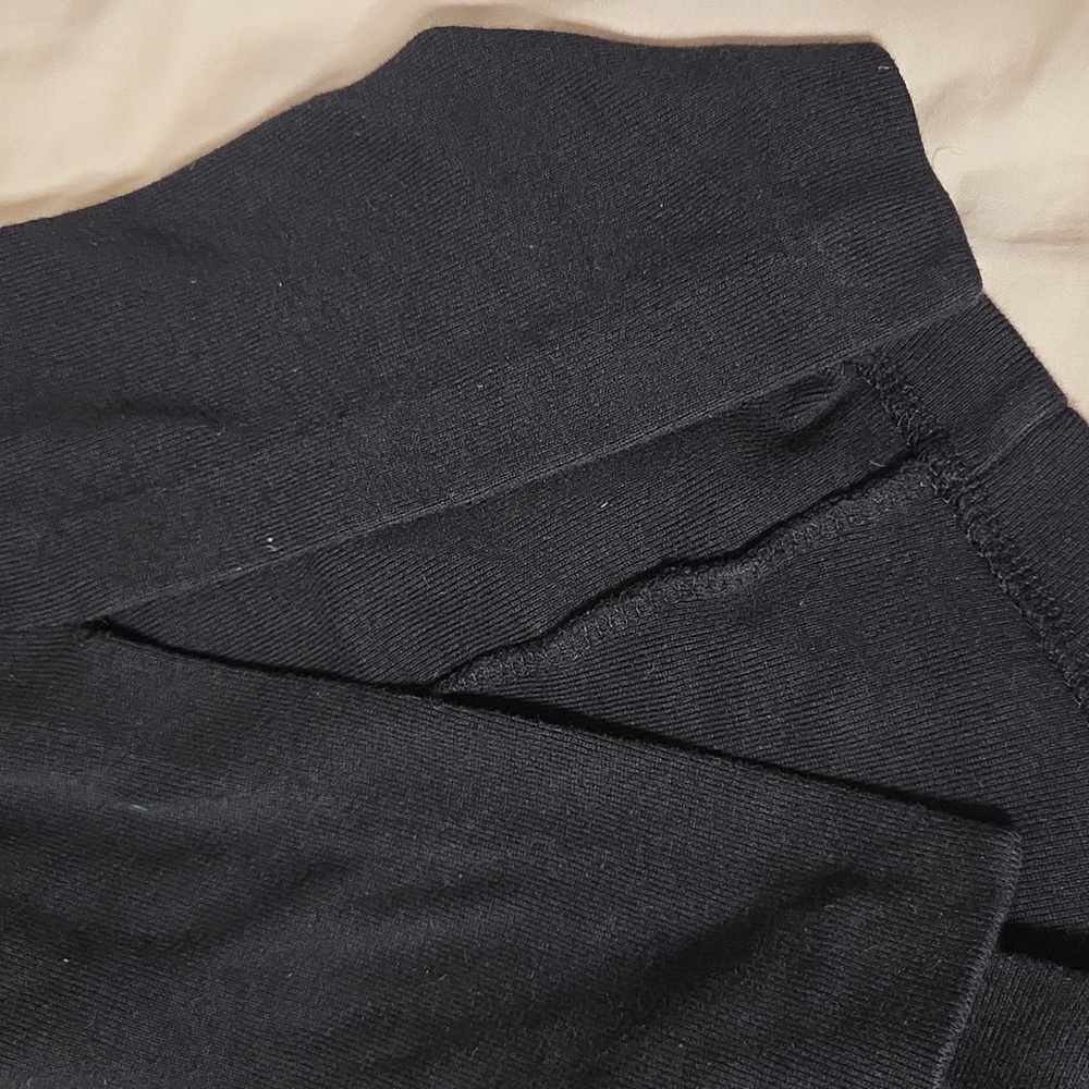 Black Maxi Knit Skirt The Territory Ahead L - Picture 4 of 5